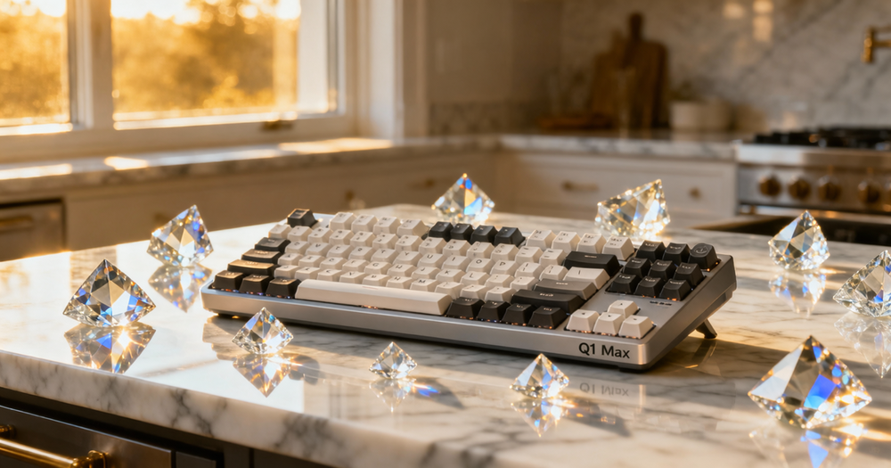 Save $85 on the Keychron Q1 Max with this streamlined US procurement strategy for Singapore