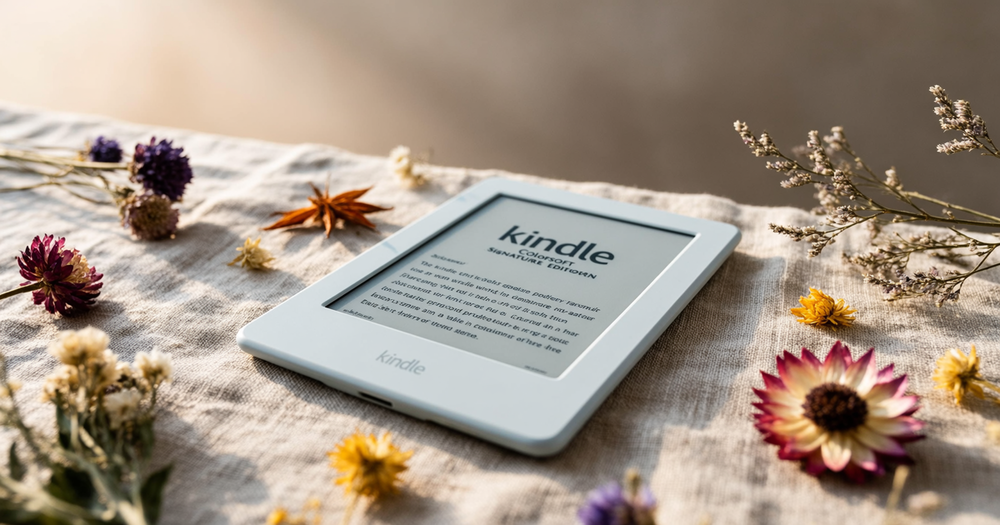 Save €85 on the Kindle Colorsoft Signature Edition by choosing the US version for delivery to Germany