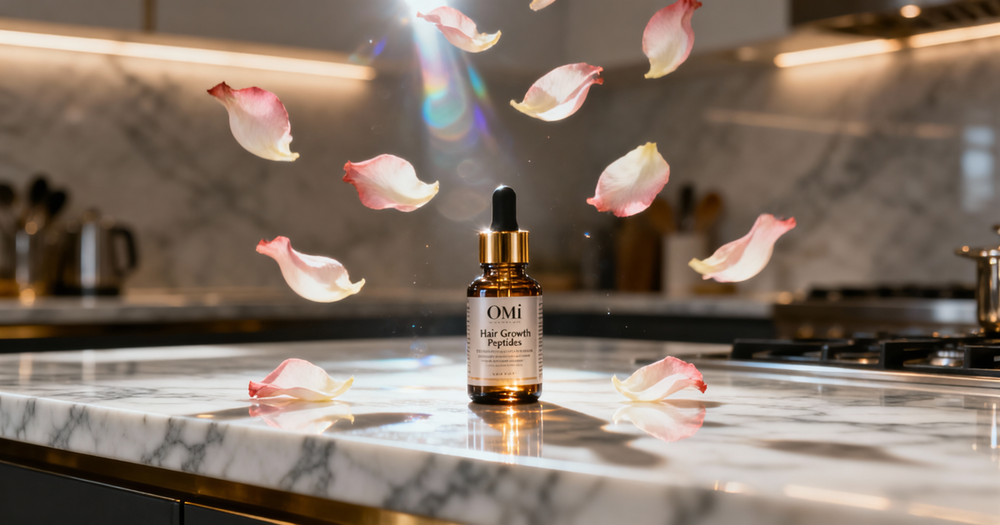 I used a freight forwarder to ship Omi Hair Growth Peptides to France