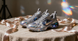 The inventory of Nike x Bode Astro Grabber sneakers in Japan is surprisingly limited compared to US stock