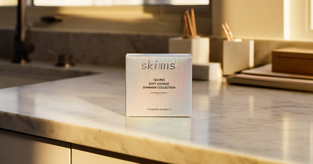 The direct path I used to get Skims Soft Lounge Shimmer to Taiwan