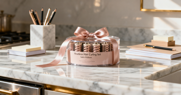 Heatless Hair Curling Set (Satin Ribbon)