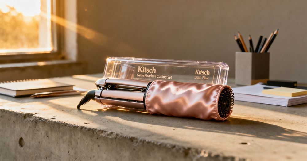 My strategy for getting the Kitsch Satin Heatless Curling Set to Taiwan without the markup