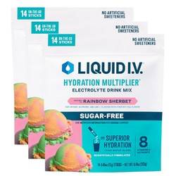 Is our reliance on local German hydration brands a health hazard compared to Liquid I.V. Sugar-Free Rainbow Sherbet?