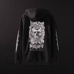 Is snagging a Liquid Death 'Death Mountain' Graphic Hoodie from the US actually cheaper than Seoul's resale markups?