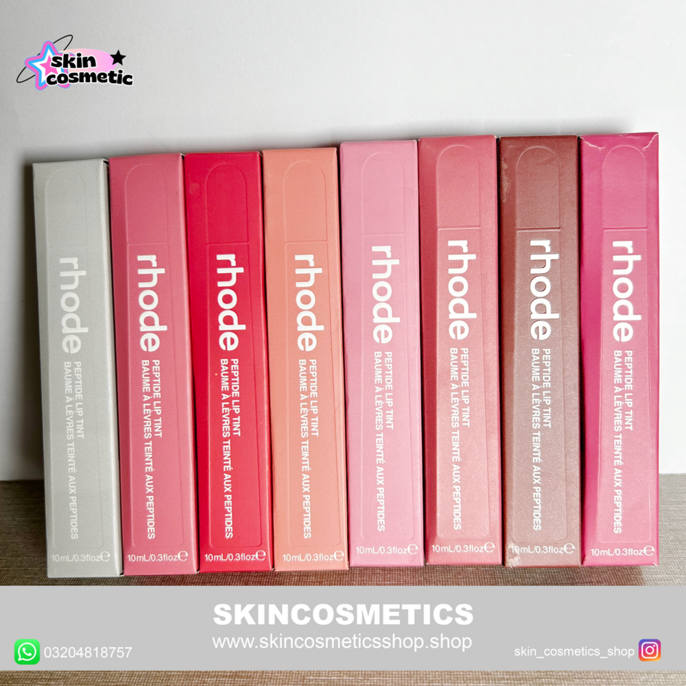 The logistical plan for Rhode Skin Peptide Lip Tint Spring 2026 shades in Switzerland
