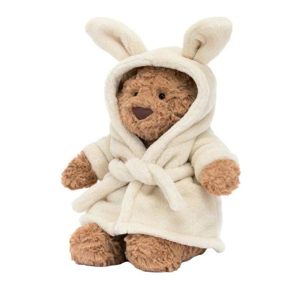 Jellycat Bartholomew Bear (Bathrobe Edition)