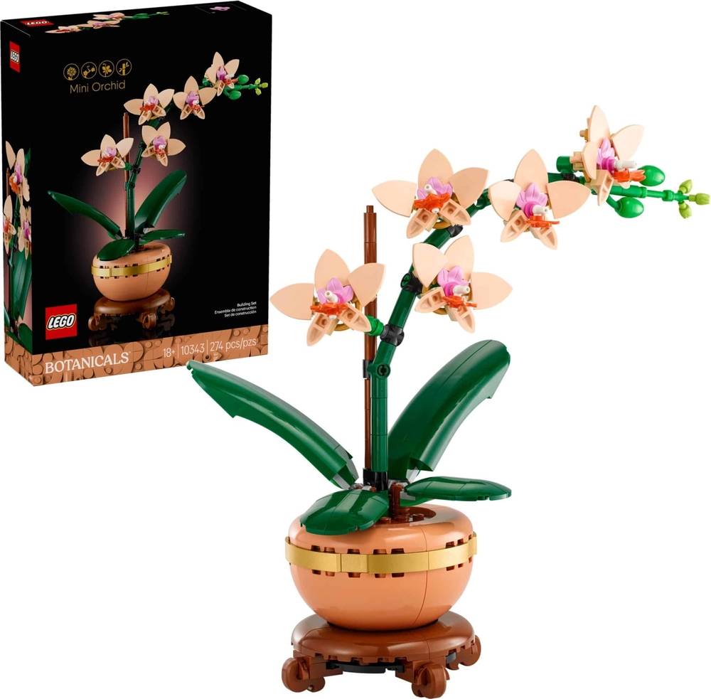 I compared the US price of the LEGO Pink Alstroemeria (10343) versus South Korean retail