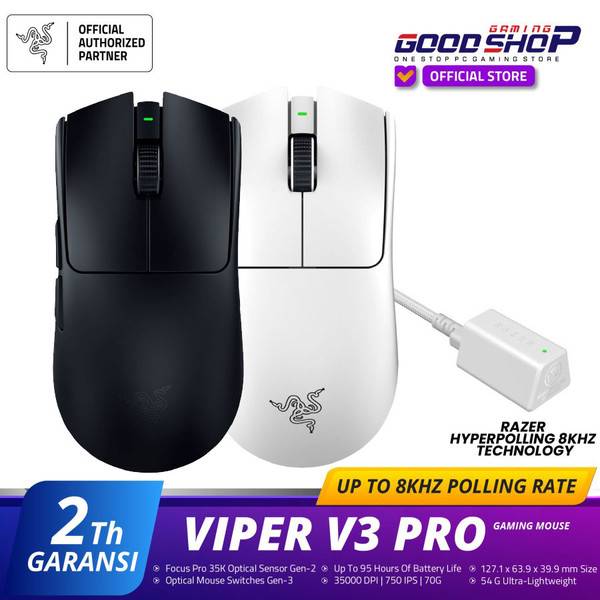 Razer Viper V4 Pro Wireless Gaming Mouse