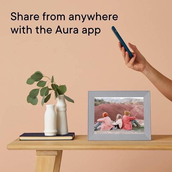 Aura Mason Luxe Digital Frame (Sandstone Edition)