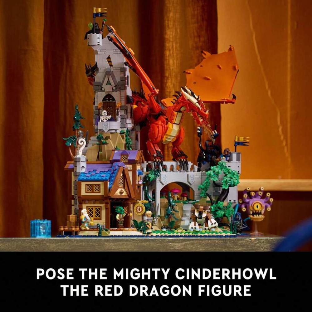 The reason Singapore fans are ordering the LEGO Dungeons and Dragons Red Dragon