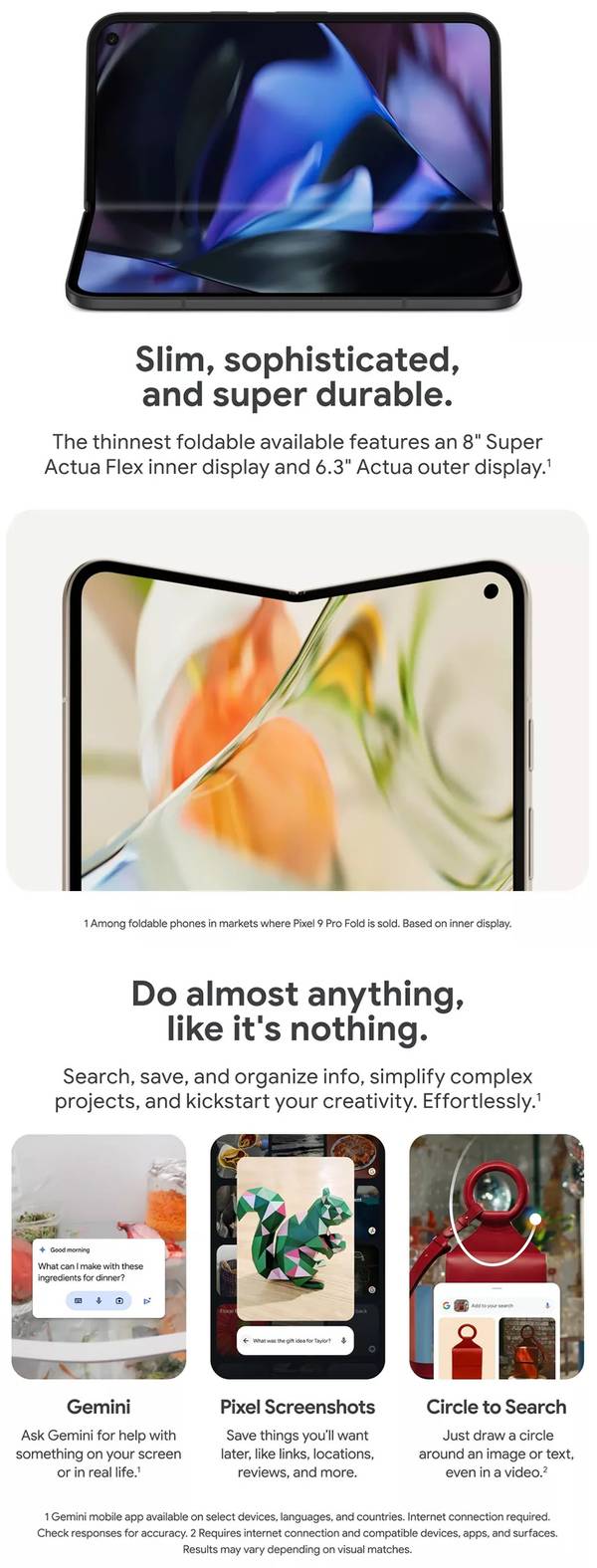 Google Pixel 9 Pro Fold