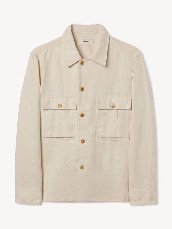 Buck Mason Loomed Linen Shirt