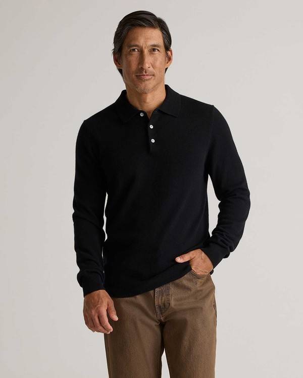 Quince Mongolian Cashmere Polo