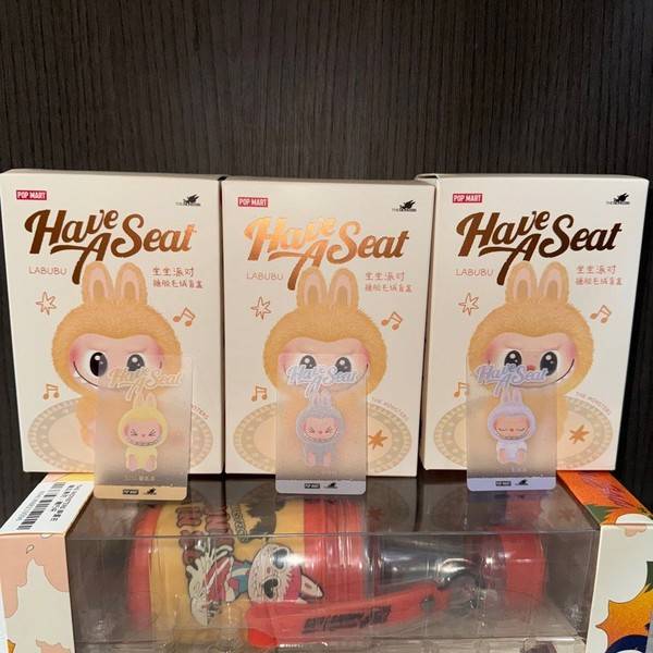 Labubu The Monsters - Have a Seat Vinyl Plush