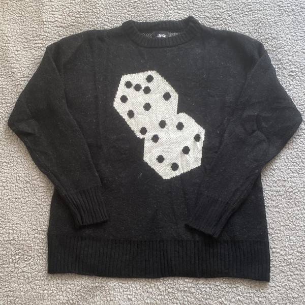 Stüssy Spring 2026 'Dice' Knit Sweater