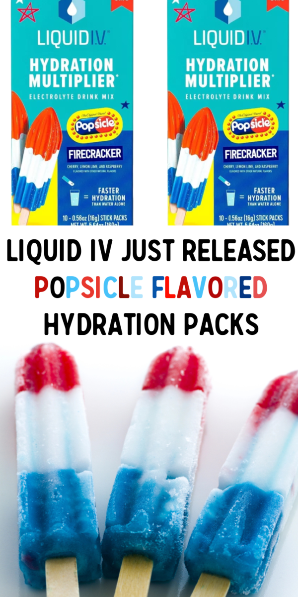 Liquid I.V. Sugar-Free 'Popsicle' Series (US Limited Edition)