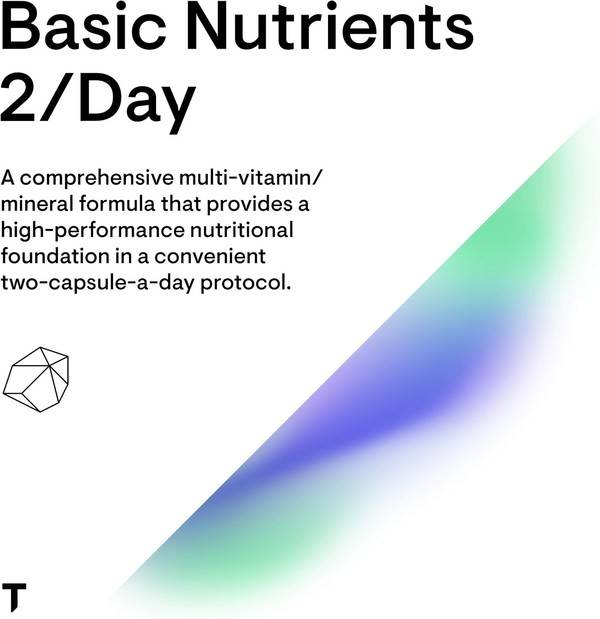 Thorne Research Basic Nutrients 2/Day (2026 Advanced Formula)