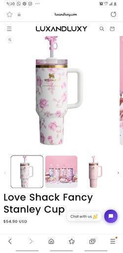 Singapore Marketplace Markups vs US Forwarding Costs for the Stanley x LoveShackFancy Quencher