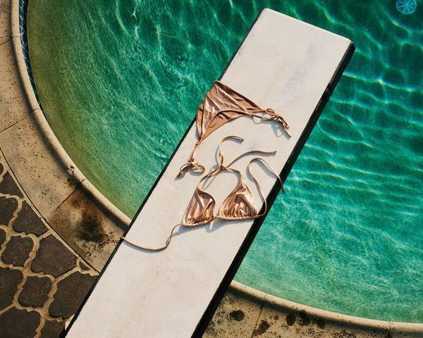 Skims Swim 2026 'Metallic' Collection