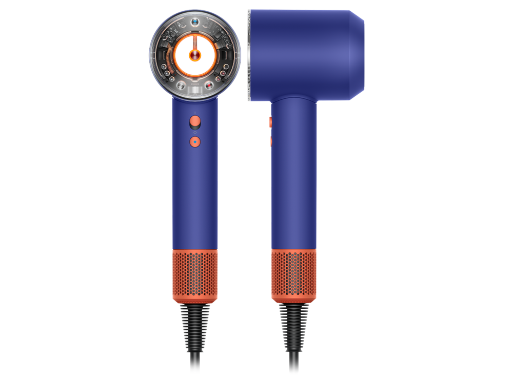 The US version of the 2026 Dyson Supersonic Nural Vinca Blue gift set includes a concentrator absent from Australian stock