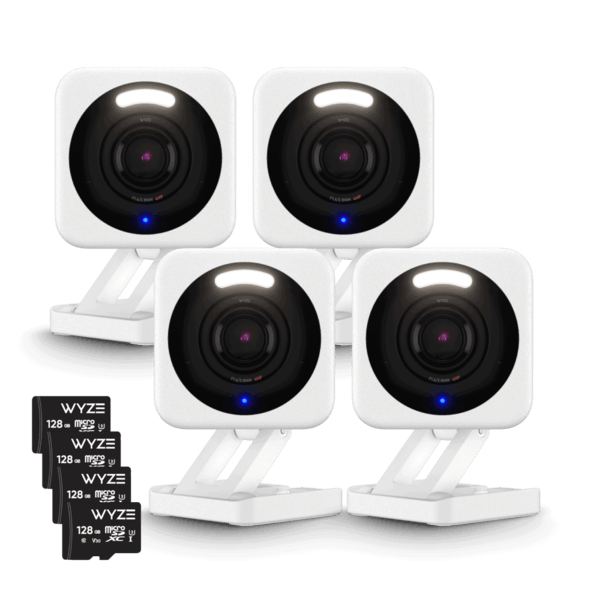 Wyze Cam v4 Outdoor Security Bundle