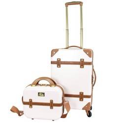 Securing the Target x Roller Rabbit Hardside Carry-On for your Swiss travels