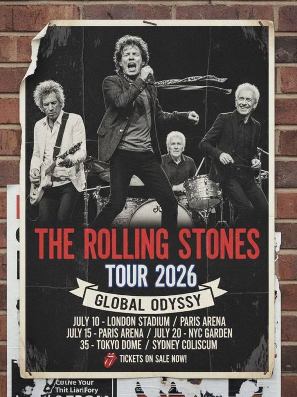 LEGO Icons 'The Rolling Stones' 2026 Tour Edition