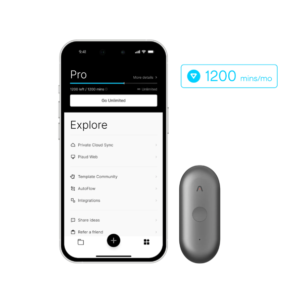 Plaud Notepin S AI Wearable