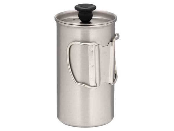 Snow Peak USA-Exclusive Titanium French Press (Matte Black)