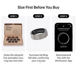 I put a ring on it by snagging the Titanium Grey Ultrahuman Ring AIR from the US for way less than local prices