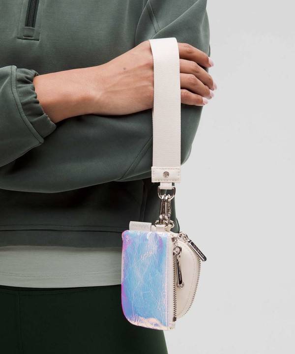 Lululemon 'Dual Pouch' Wristlet (2026 Iridescent Series)