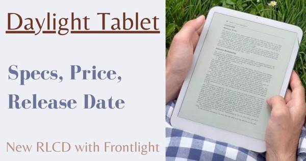 Daylight Computer DC-1 (RLCD Tablet)