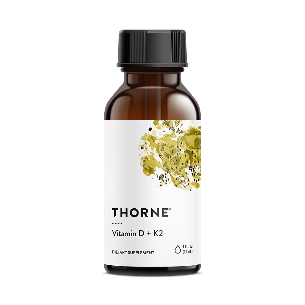 Thorne Vitamin D/K2 Liquid from the US is a growing preference for Italian shoppers