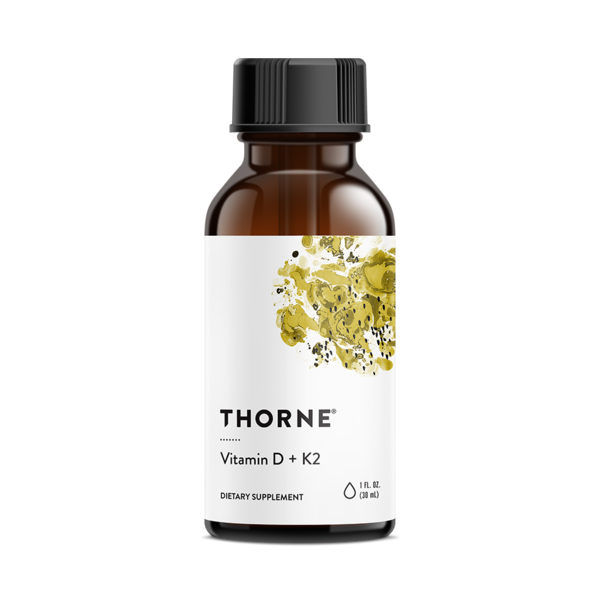Thorne Vitamin D/K2 Liquid (US Formula)