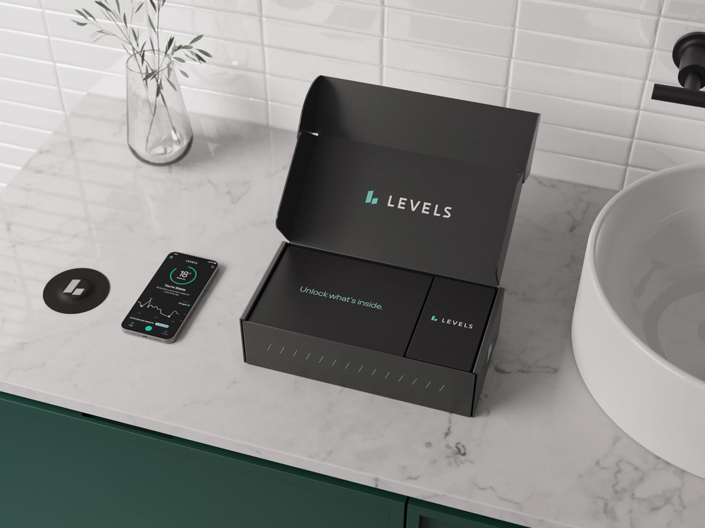 Ordering the Levels Health CGM 2026 Wellness Kit for delivery to Italy