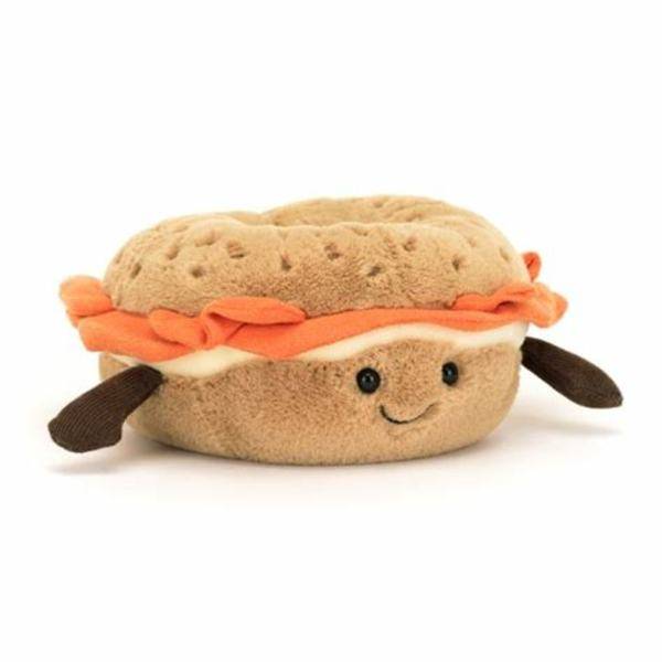 Jellycat 'New York City' Series - Bagel & Coffee Set