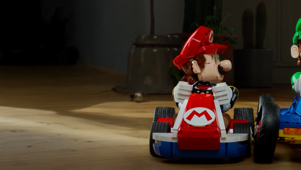 LEGO Icons Mario Kart - Luigi & Mach 8 (#72050)