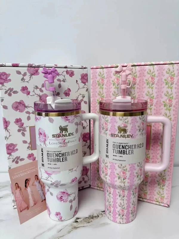 Stanley x LoveShackFancy Quencher H2.0 (2026 Floral Collection)