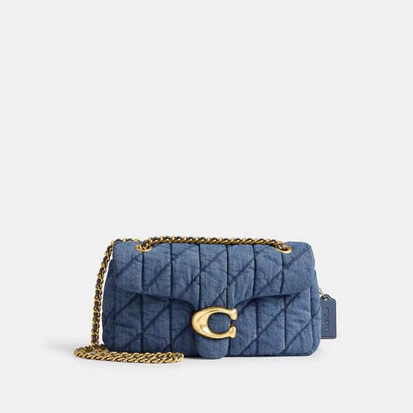 Coach Quilted Tabby Shoulder Bag 20 (2026 Denim Patchwork)