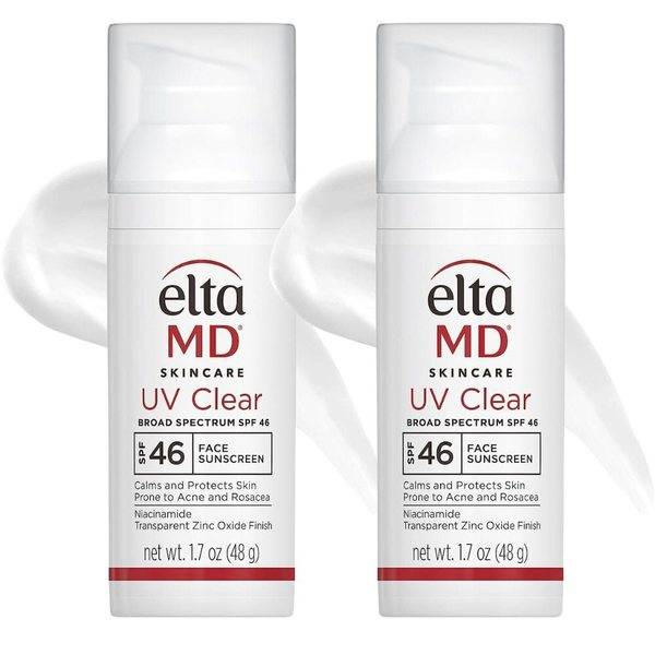 EltaMD UV Clear Broad-Spectrum SPF 46 (Value Duo)