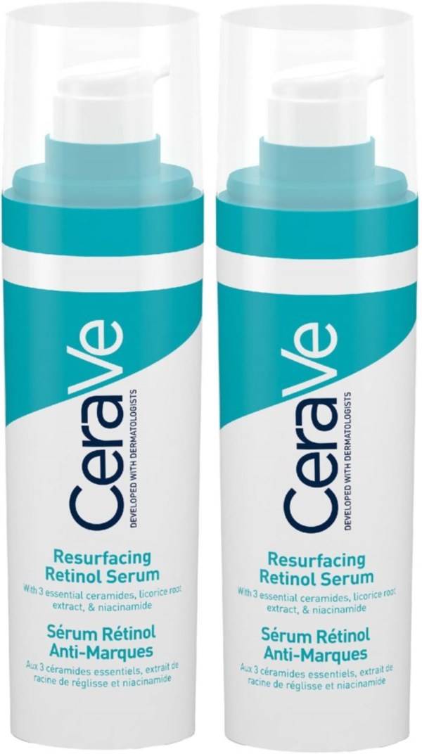 CeraVe Resurfacing Retinol Serum (US Value Size Duo)