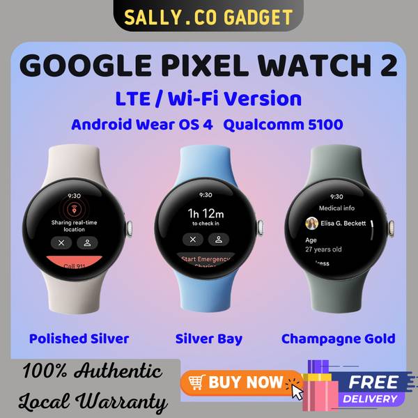 Google Pixel Watch 3 (2026 US Unlocked LTE)