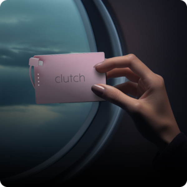 Clutch Pro World's Thinnest Portable Charger