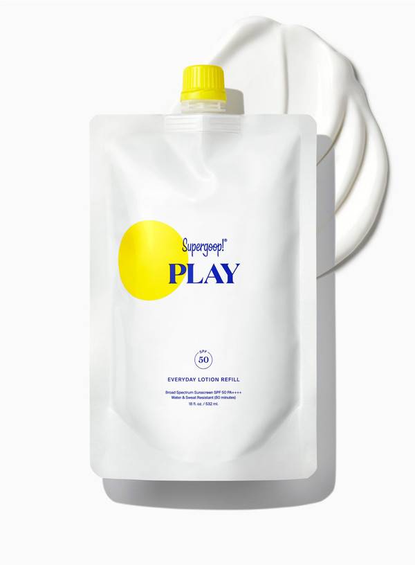 Supergoop! Play Everyday Lotion SPF 50 (18oz Home & Away Pump)