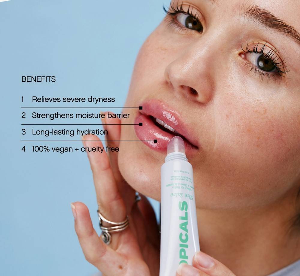 Sourcing Topicals Slick Salve Mint Lip Balm from US retailers to avoid the French markup