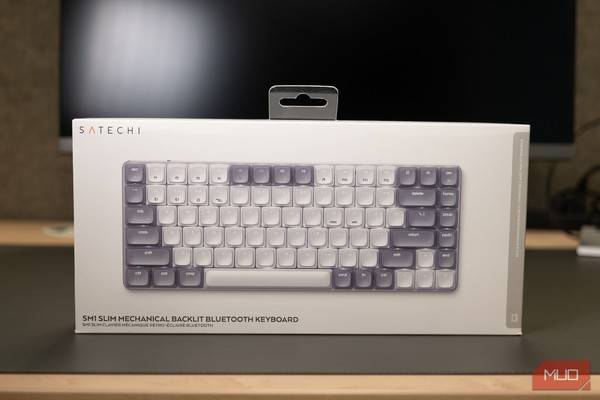 Satechi SM1 Slim Mechanical Keyboard (2026 'Dark Matter' Edition)