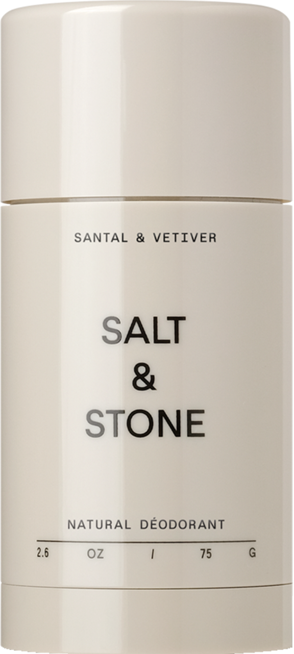 Salt & Stone Natural Deodorant (Santal & Vetiver - 2026 Extra Strength)