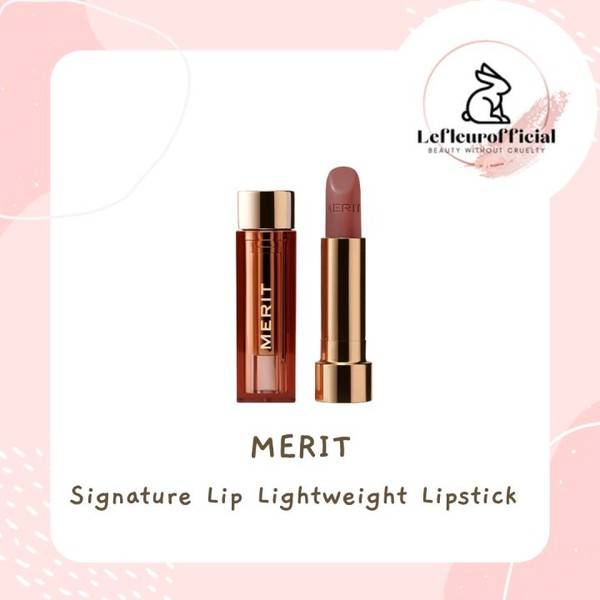 Merit Beauty Signature Lip Lightweight Lipstick (2026 Summer Collection)