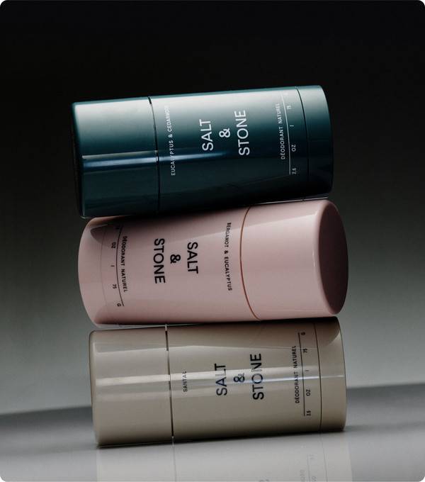 Salt & Stone Natural Deodorant (2026 Refillable Edition)